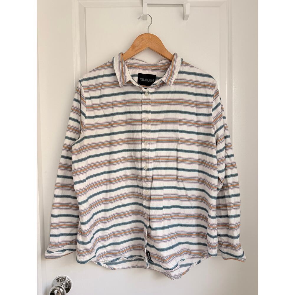 Wildfang The Essential Oxford Button Up Long Sleeve Size 1X
